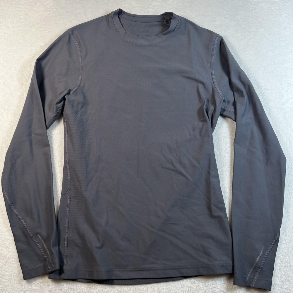 Lululemon Swiftly Tech Shirt Womens Medium‎ Gray Long Sleeve
